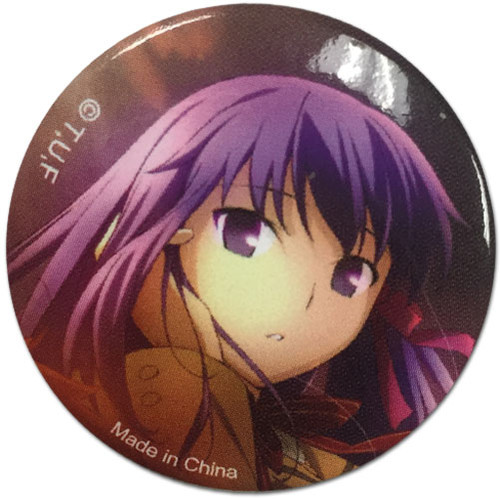 Fate Stay Night Sakura Licensed Anime Button GE-16458