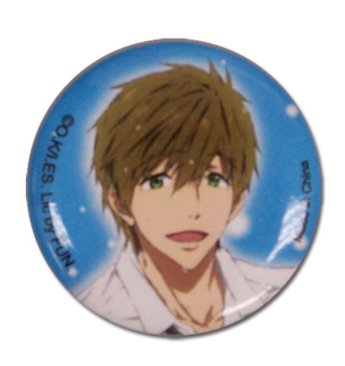 Free! 2 Makoto Anime 1.25" Button GE-16354