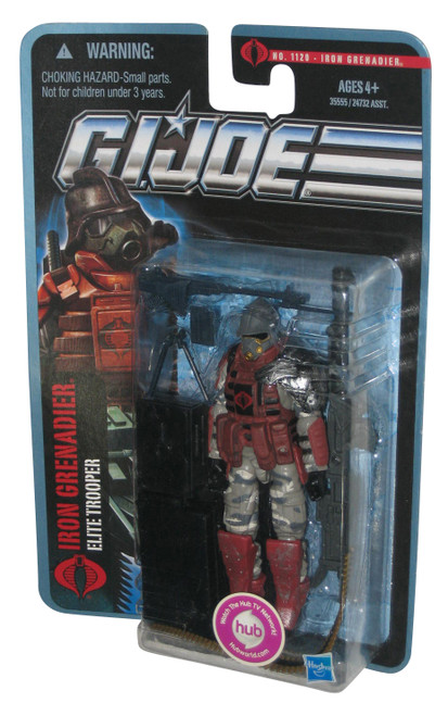 GI Joe Pursuit of Cobra (2010) Iron Grenadier 3.75 Inch Figure