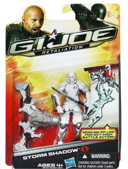 GI Joe Retaliation Storm Shadow (2011) Hasbro 3.75 Inch Figure w/ Zip Line