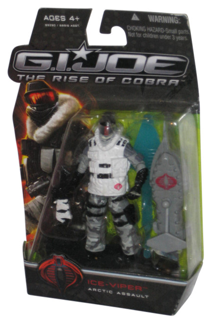 GI Joe Rise of Cobra Ice-Viper Arctic Assault (2008) Hasbro 3.75 Inch Figure