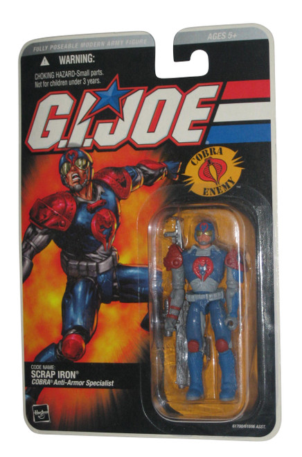 GI Joe Scrap Iron Cobra Anti-Armor Specialist (2005) Action Figure