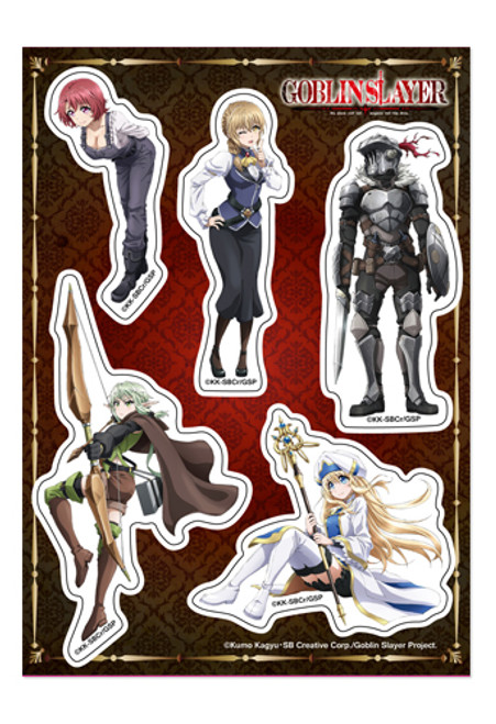 Goblin Slayer Group Anime Sticker Sheet GE-55901