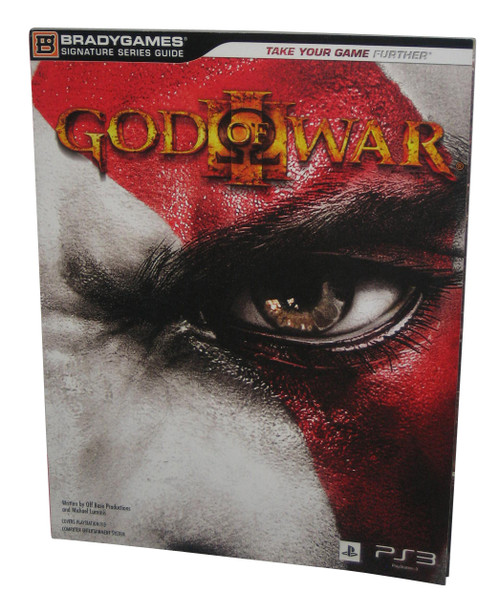 God of War III Brady Games Official Strategy Guide Book