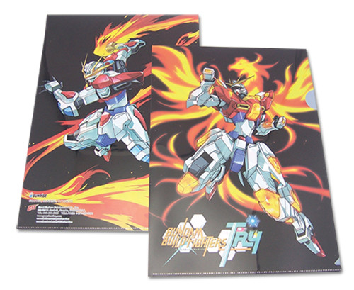 Gundam Build Fighters Try Burning Anime File Folder GE-26474