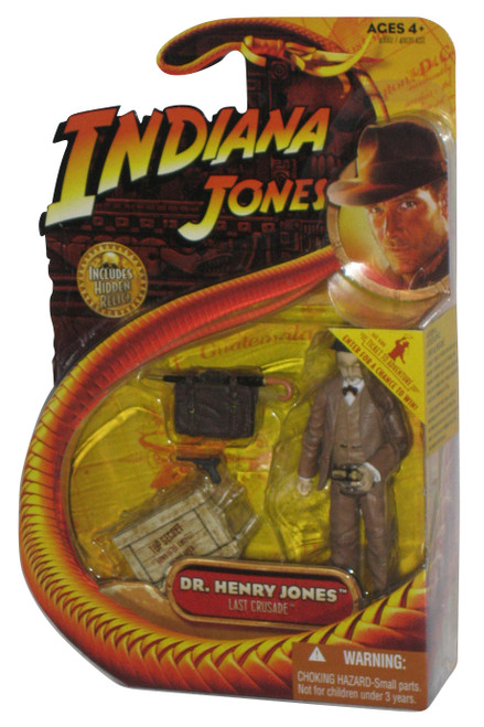 Indiana Jones Last Crusade Dr. Henry Jones (2008) Hasbro 3.75 Inch Figure
