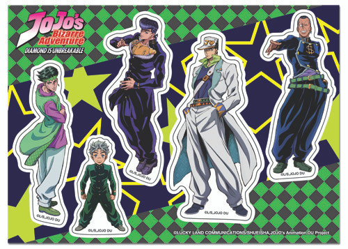 JoJo's Bizarre Adventure Characters Anime Sticker Set GE-55909