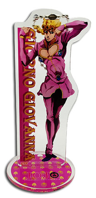 JoJo's Bizarre Adventure S4 Giorno Acrylic Anime Keychain GE-38709