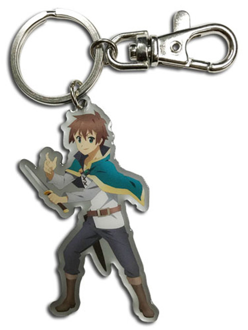 Konosuba Kazuma Anime Metal Keychain GE-85346