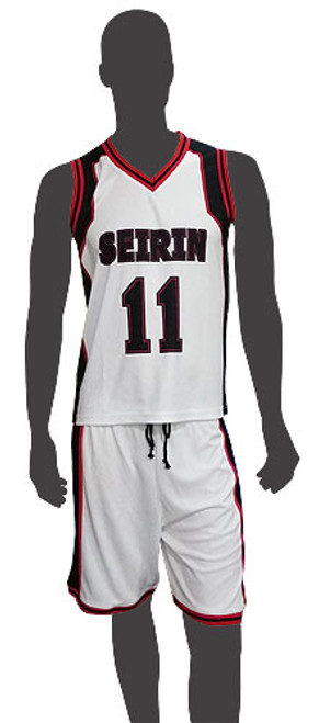 Kuroko's Basketball Seirin #11 Licensed Anime Cosplay Uniform GE-235222 - (Size Medium)