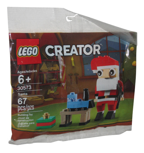 LEGO Creator Santa Clause Holiday Christmas Building Toy Figure Set 30573