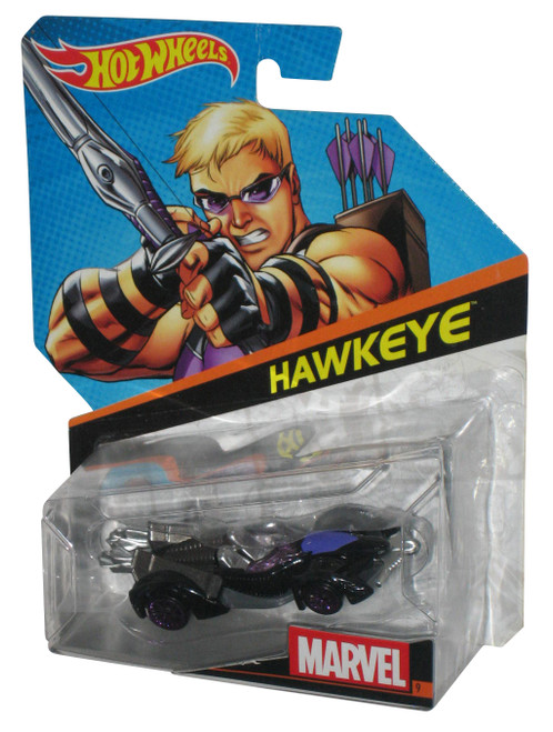 Marvel Comics Hot Wheels Avengers Hawkeye (2013) Mattel Toy Car #9