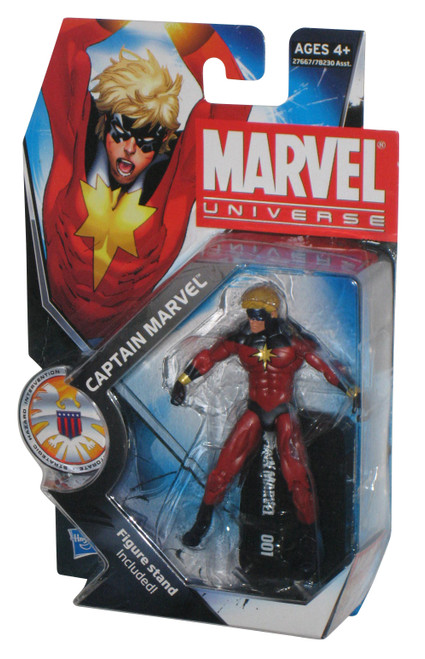 Marvel Comics Series 3 Captain Marvel (2010) Hasbro 3.75 Inch Figure 001