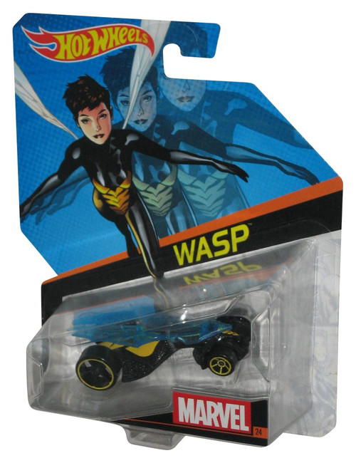 Marvel Comics Wasp (2015) Hot Wheels Mattel Die-Cast Toy Car #24