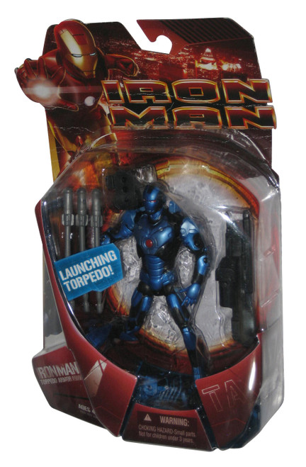 Marvel Iron Man Torpedo Armor Movie (2008) Hasbro Action Figure