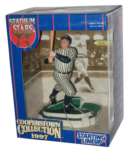 MLB Baseball Babe Ruth NY Yankees (1997) Cooperstown Collection Stadium Stars Figure