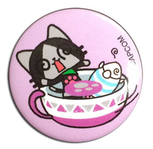 Monster Hunter Merarou & Poogie Teacup 1.25" Button GE-16997