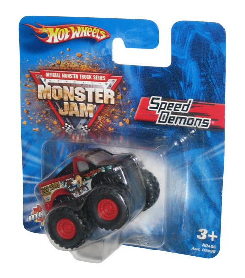 Monster Jam Speed Demons Bad News (2004) Hot Wheels Mini Pull Back Toy Car