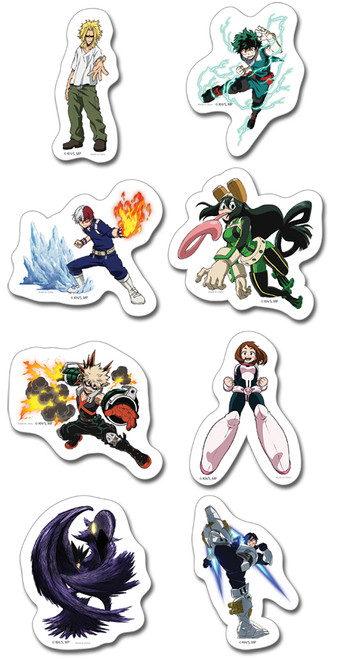 My Hero Academia Characters Anime Sticker Set GE-56277