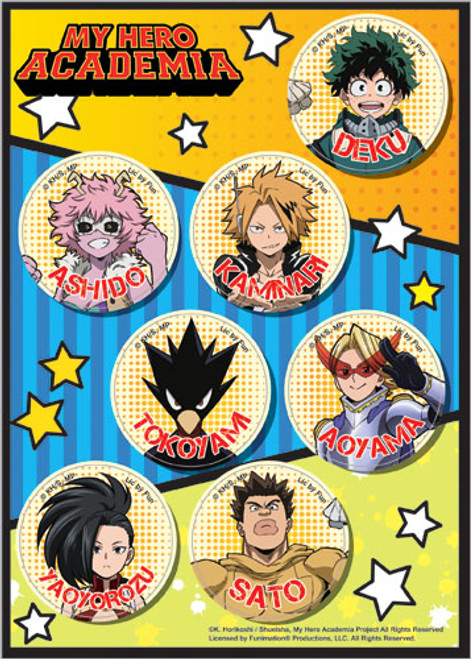 My Hero Academia S2 Costume Anime Sticker Set GE-55798