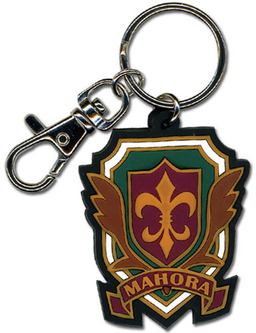 Negima Mahora School Badge Anime PVC Keychain GE-3756