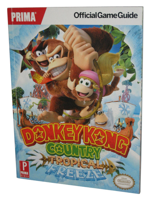 Nintendo Donkey Kong Country Tropical Freeze Prima Games Strategy Guide Book