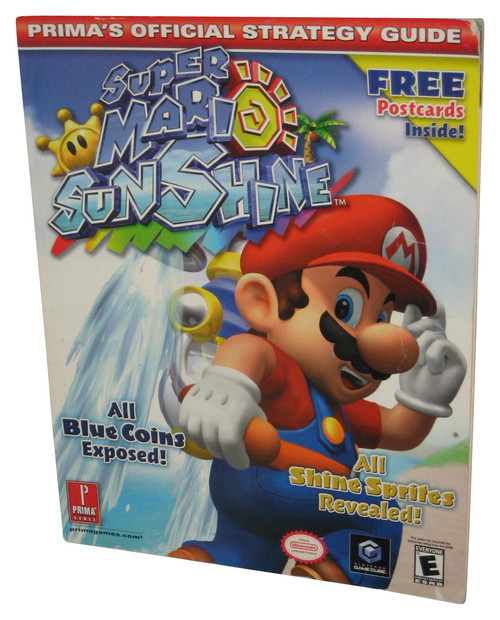 Nintendo Super Mario Sunshine Prima Official Strategy Guide Book