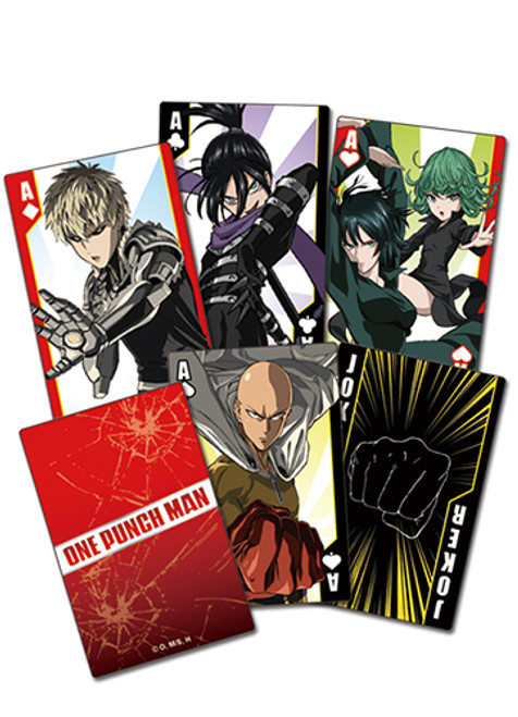One Punch Man Screenshot Anime Poker Playing Cards GE-51631
