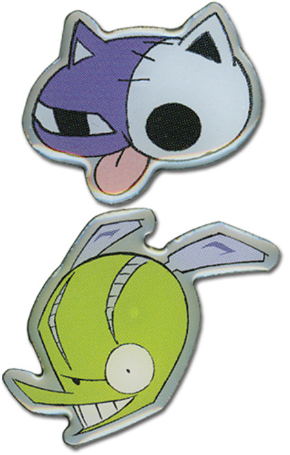 Panty & Stocking Hollow Kitty & Chuck Anime Pin Set GE-82037