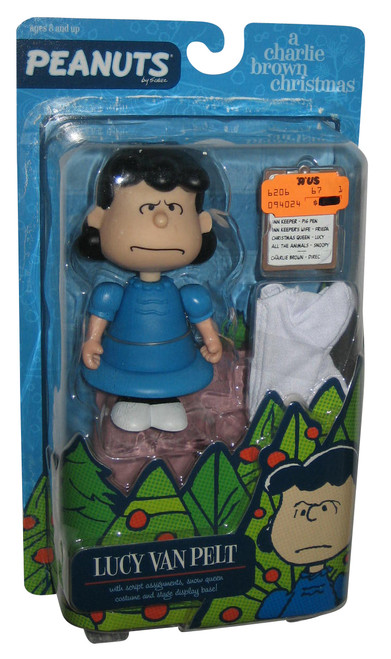 Peanuts Charlie Brown Christmas Angry Lucy Van Pelt (2007) Round 2 Figure