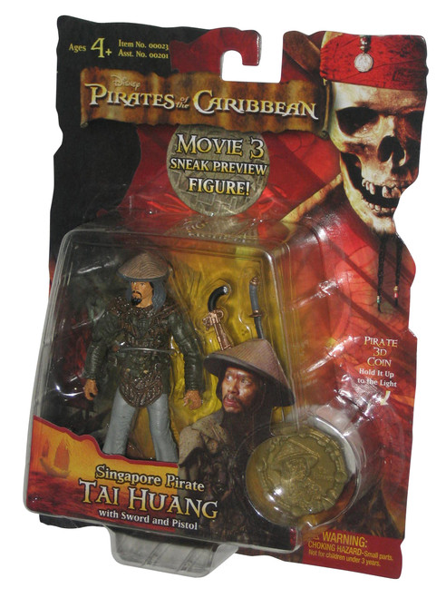 Pirates of The Caribbean Singapore Pirate Tai Huang Zizzle Figure - Dead Man's Chest