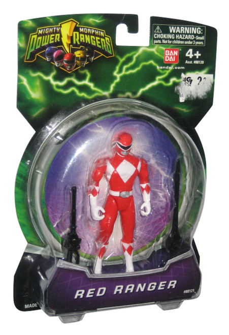 Power Rangers Mighty Morphin (2010) Bandai Red Ranger 4-Inch Action Figure