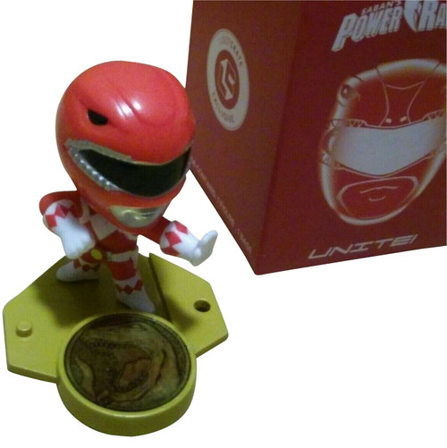 Power Rangers Unite Loot Crate Exclusive Red Mini Figure