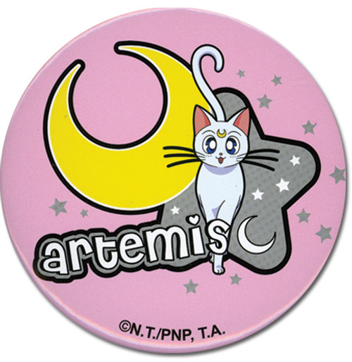 Sailor Moon Artemis Anime Button GE-82049