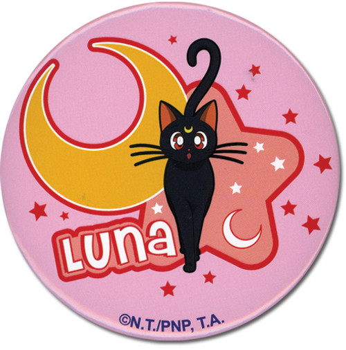 Sailor Moon Luna Anime 1.25" Button GE-82050