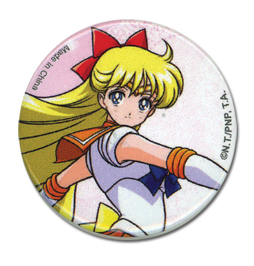 Sailor Moon Venus Anime 1.25" Button GE-16322