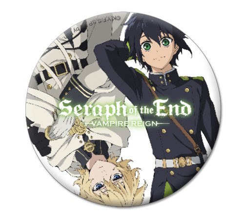 Seraph of The End Yuichiro & Mikael Anime 1.25" Button GE-16701