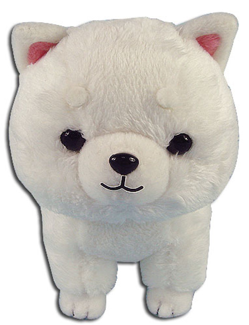 Shiba Dog White Animal 5-Inch Toy Plush GE-52169