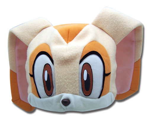 Sonic The Hedgehog Cream Rabbit Cosplay Fleece Hat GE-2336