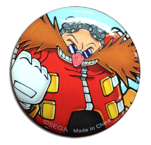 Sonic The Hedgehog Dr. Eggman Video Game 1.25" Button GE-16368