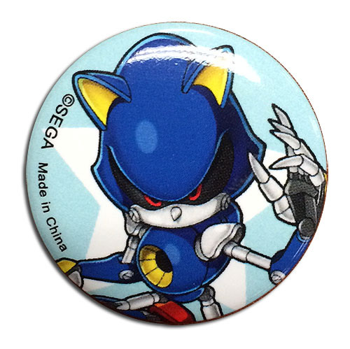 Sonic The Hedgehog Metal Video Game 1.25" Button GE-16367