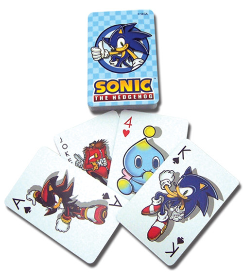 Sonic The Hedgehog Poker Playing Cards GE-2025