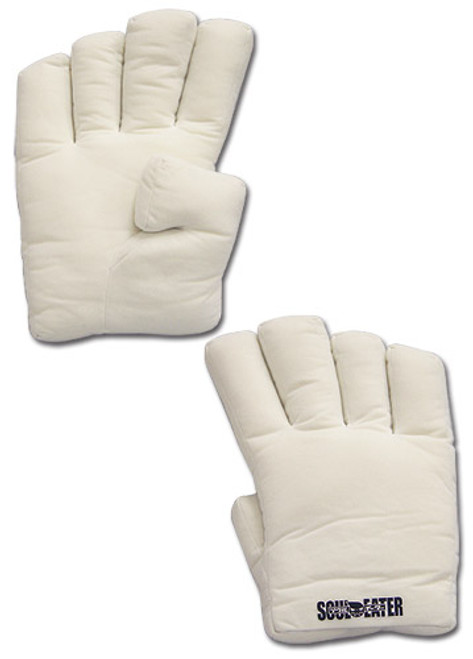 Soul Eater Shinigami Chop Anime Cosplay White Plush Glove GE-8058 - (One Glove)