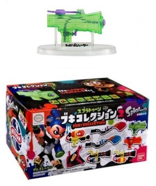 Splatoon Weapons Collection (2015) Bandai Shokugan Series 2 Splattershot Jr. Toy