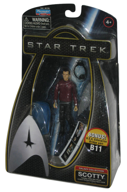 Star Trek Galaxy Collection Scotty (2009) Playmates 3.75 Inch Action Figure B11