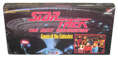 Star Trek Next Generation Game of The Galaxies (1993) Cardinal Board Game