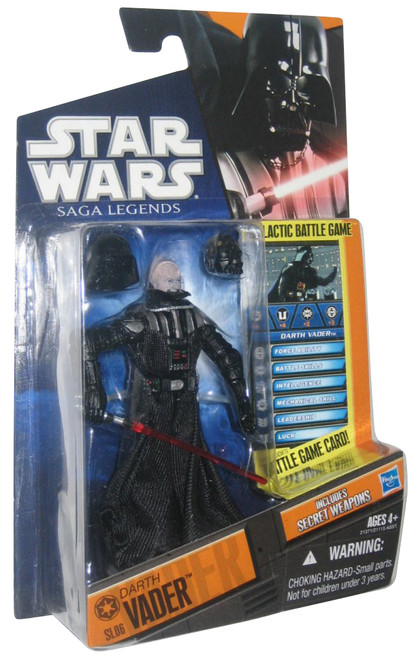 Star Wars Darth Vader (2010) Saga Legends Action Figure SL06 - (Unmasked Version)