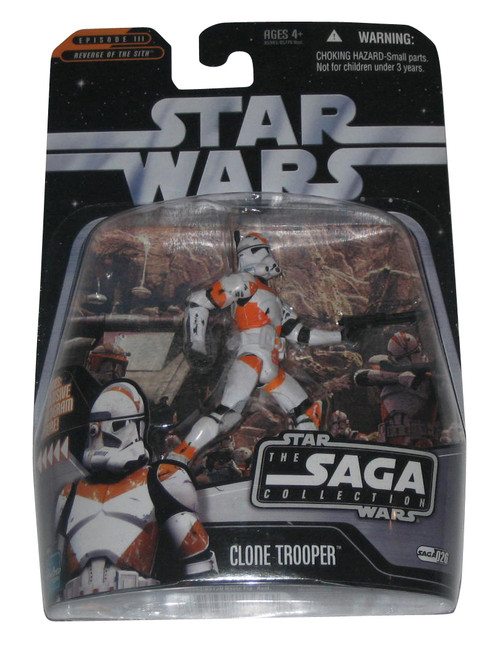 Star Wars Episode III Saga Collection (2006) Hasbro Clone Trooper Figure #026