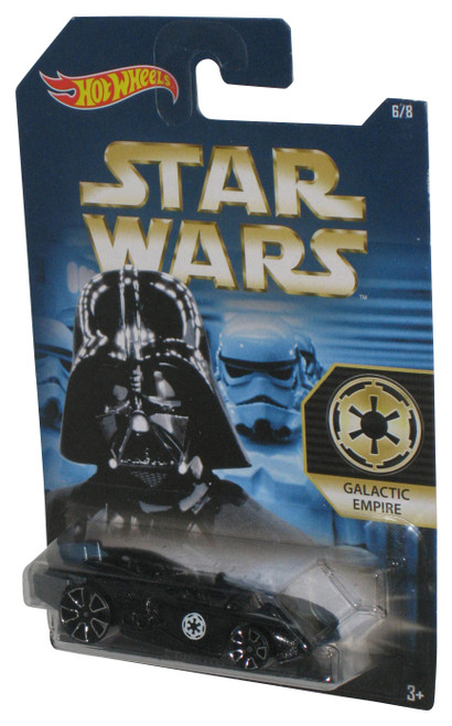 Star Wars Hot Wheels (2015) Galactic Empire Prototype H-24 Darth Vader Toy Car 6/8