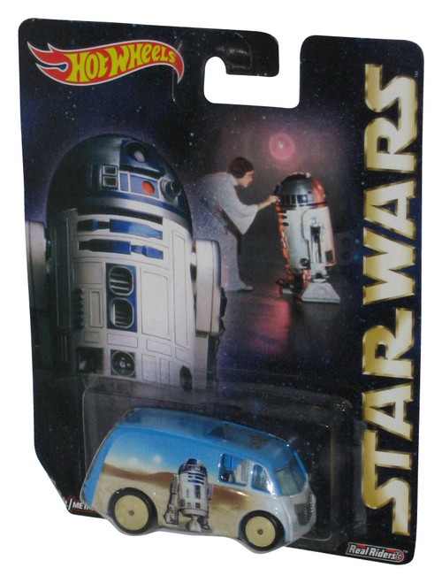 Star Wars Hot Wheels (2015) Real Riders Metal Quick D-Livery R2-D2 Toy Car